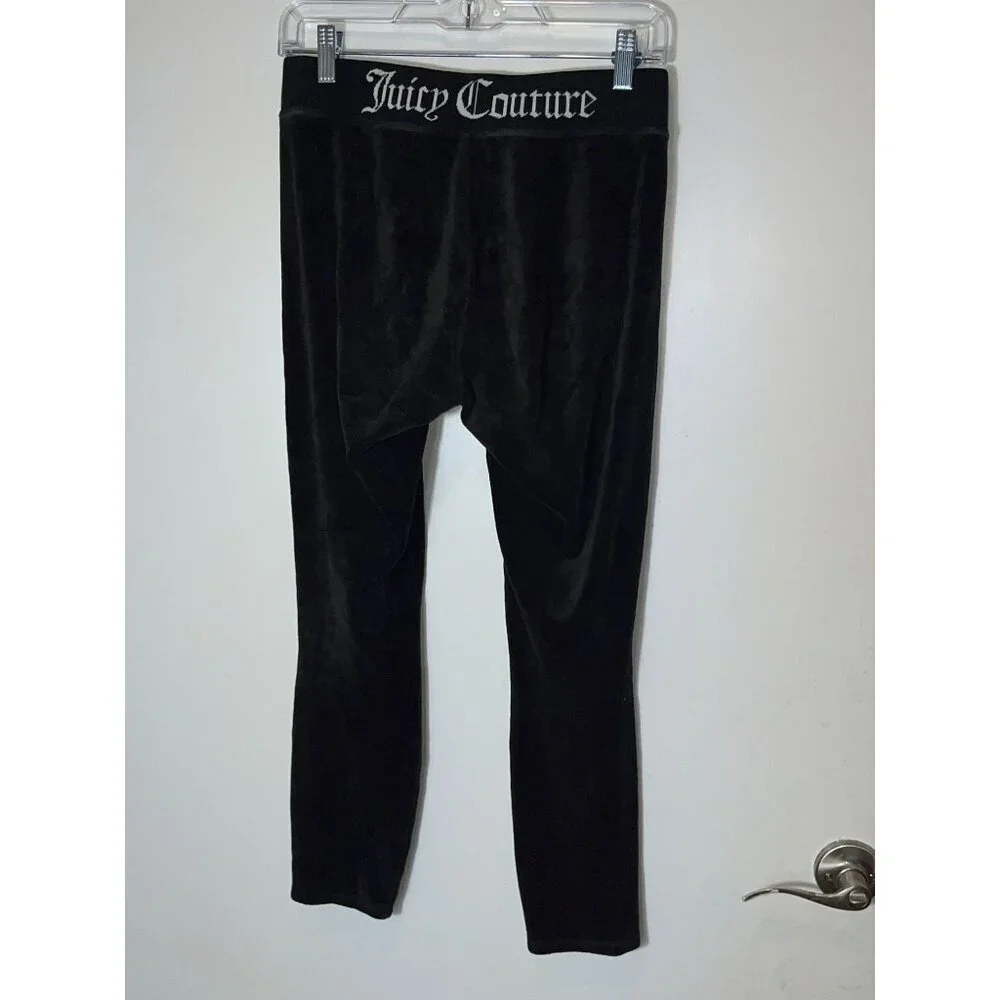 Juicy Couture Womens Velour Leggings Size Small Y2K 2000's